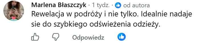 Komentarz z Facebooka: Rewelacja w podróży i nie tylko